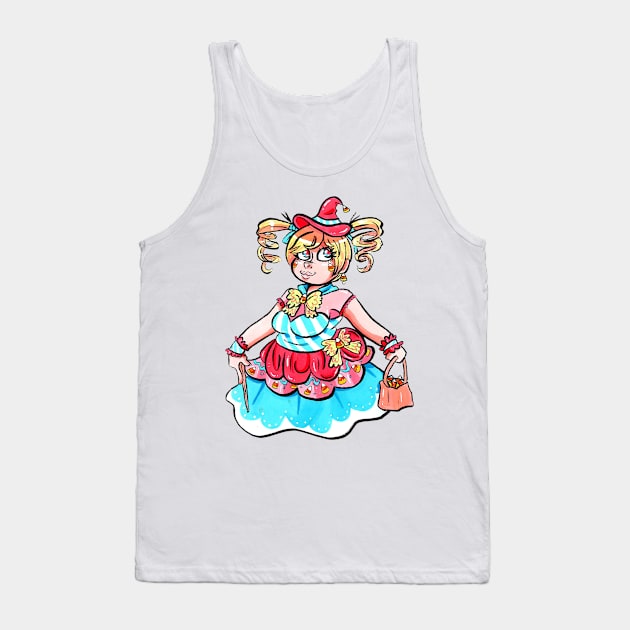 Candy Witch Tank Top by LittleGreenHat